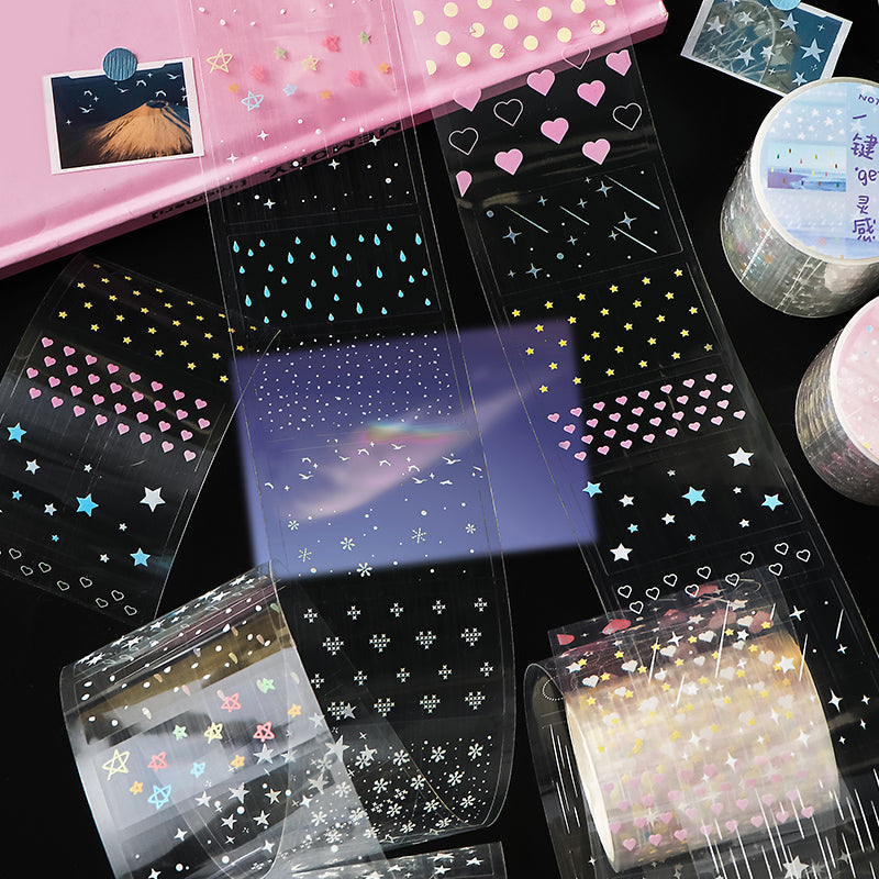 Derive inspiration series Die Cutting PET Tape for journaling, scrapbooking and collage