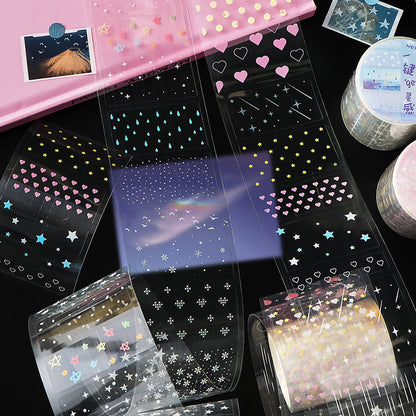 Derive inspiration series Die Cutting PET Tape for journaling, scrapbooking and collage