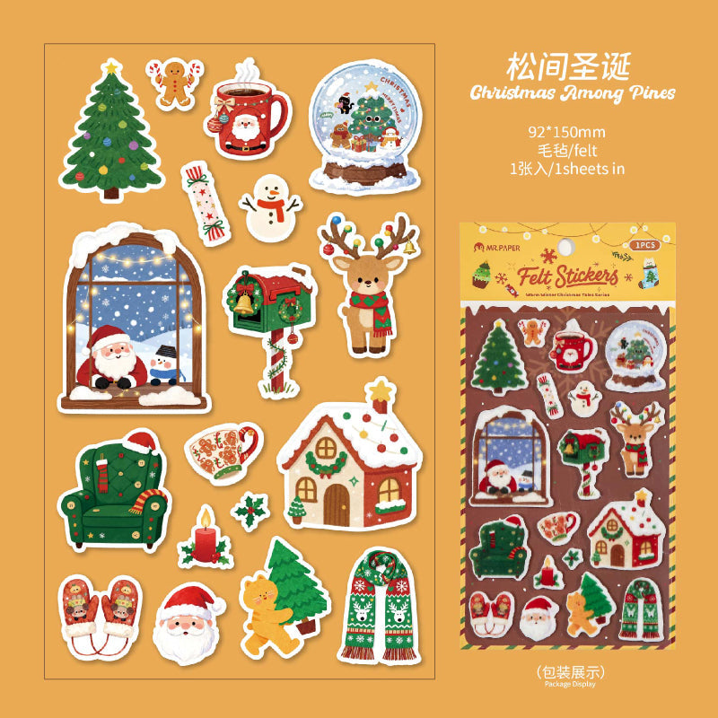 Warm Winter Christmas Story Series Sticker