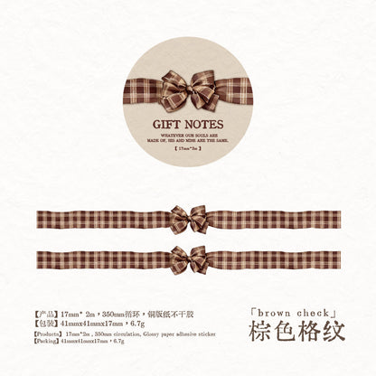 Gift Notes Series Coated Paper Tape