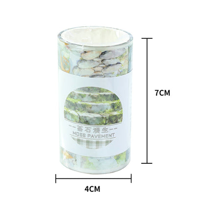 Stones Sprawl PET Tape for journaling, scrapbooking and collage