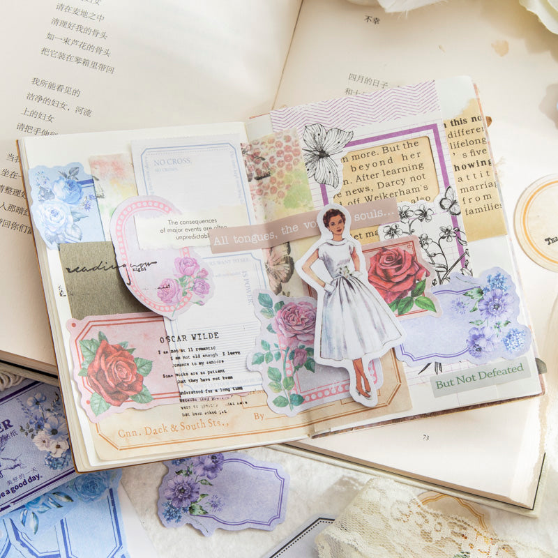 The Letters of the Rose Sticker