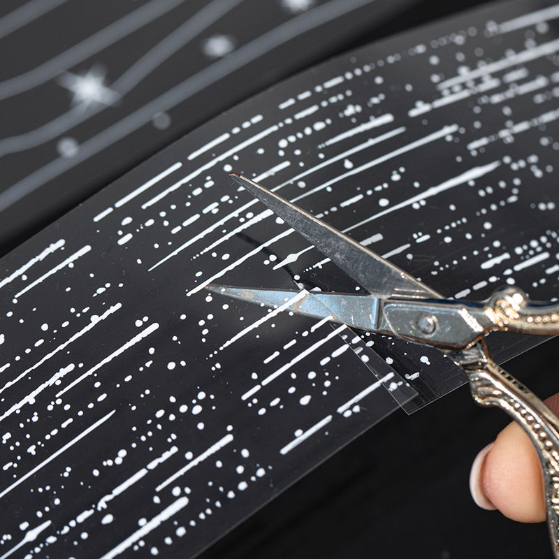 Edge of Dreams Series PET Tape featuring dream designs for journaling, scrapbooking and collage