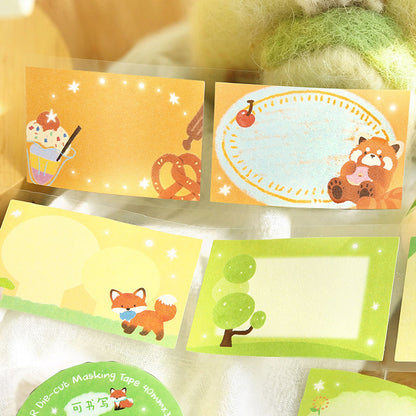 BOBO Post Office Series Die Cutting Writing Paper Tape