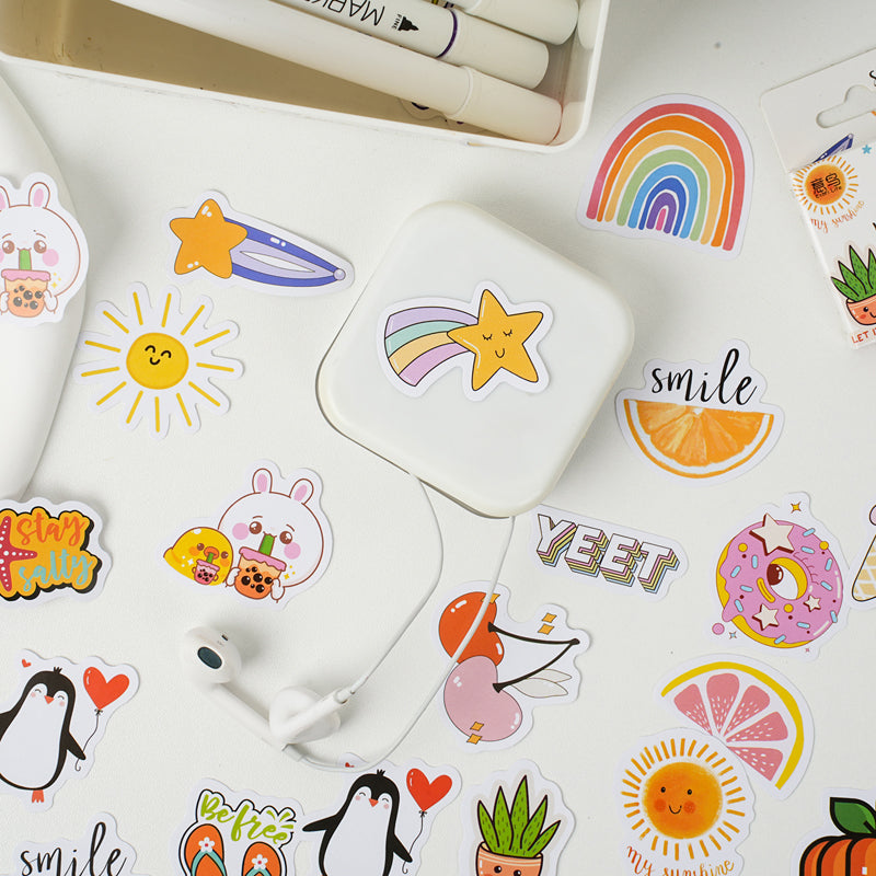 Blooming towards the sun Sticker