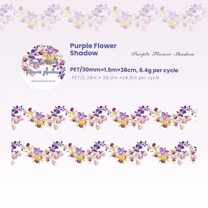 Floral Spread Series PET Tape