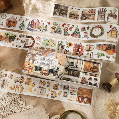 Cute Pet Camping Tape Set