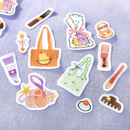 Many Small Items Series Die Cutting Washi Tape