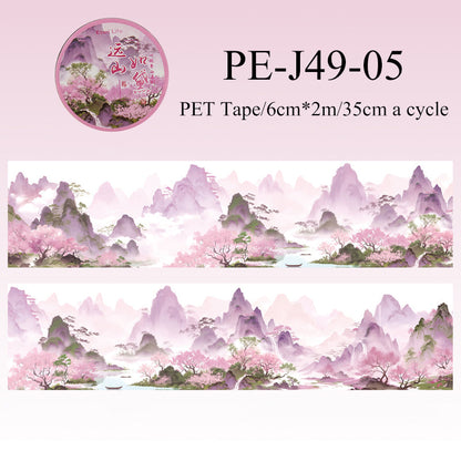 Green Mountains Series PET Tape