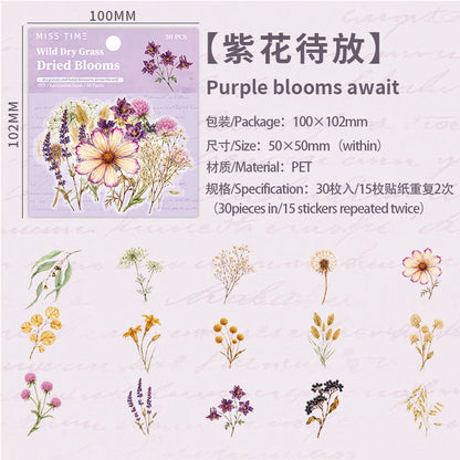Flower Bloom Chronicles Series Sticker