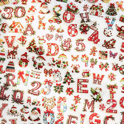 Christmas Wish Granting Series Sticker for journaling, scrapbooking and collage