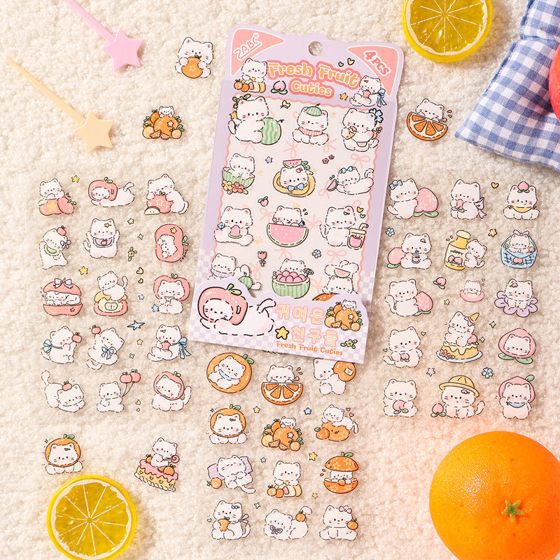 Milk Cute Companion Series Sticker for journaling, scrapbooking and collage