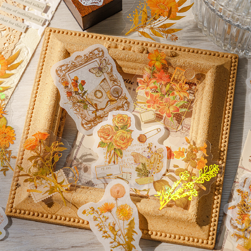 Time flower Sticker