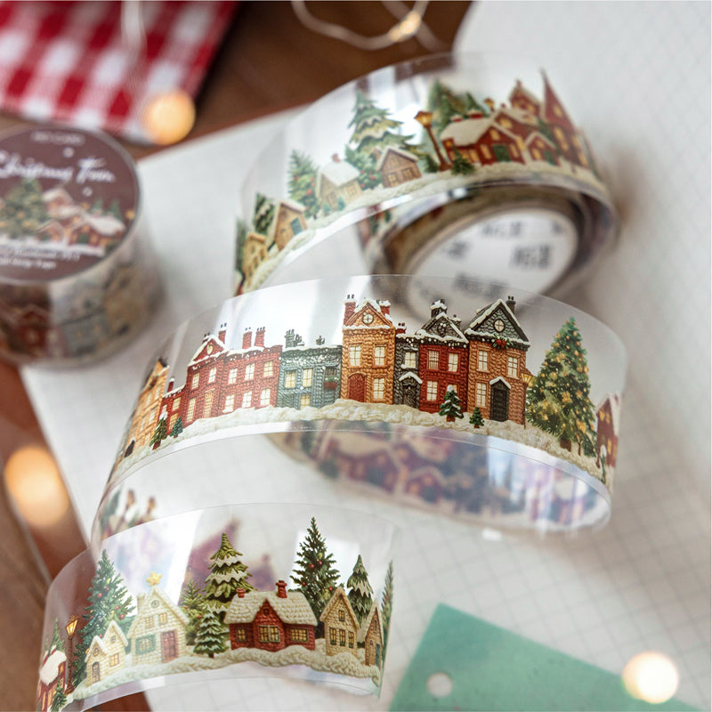 Christmas Plaid Series PET Tape