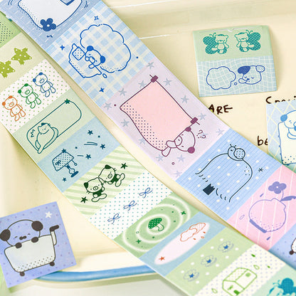 Graffiti Dot Series Die Cutting Writing Paper Tape