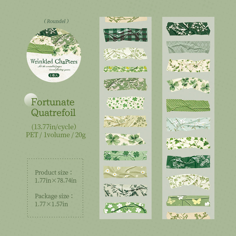 Folded Pages Series Die Cutting PET Tape