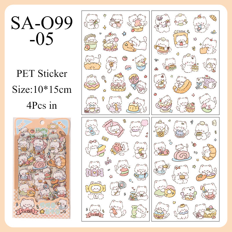 Milk Cute Companion Series Sticker