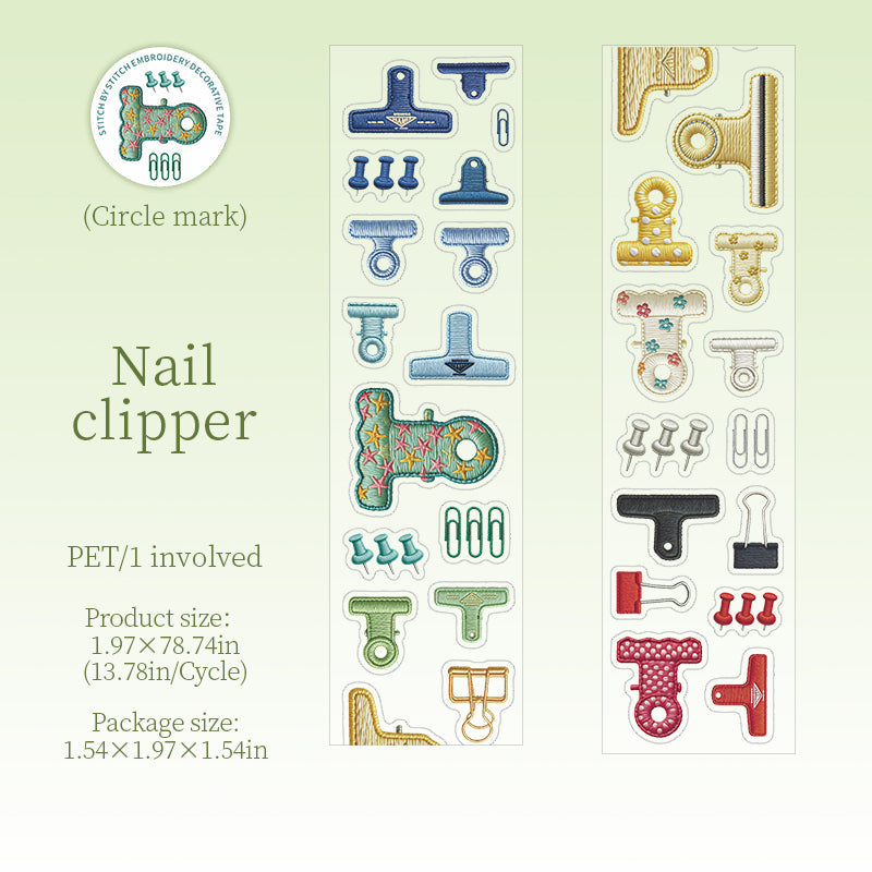 Needle Thread Series Die Cutting PET Tape