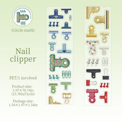 Needle Thread Series Die Cutting PET Tape