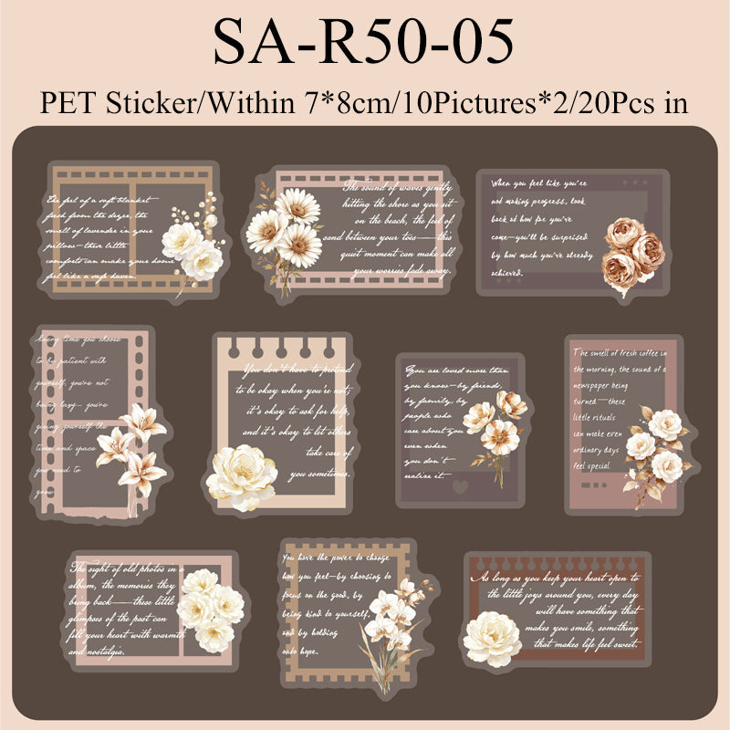Flower Lane Post Series Sticker