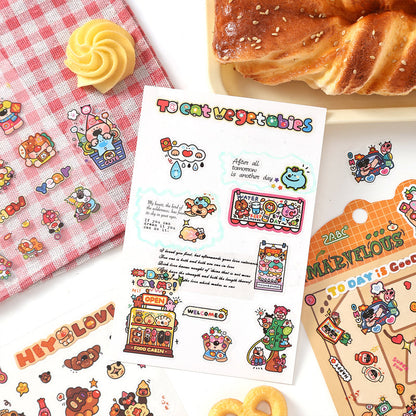Fantasy World Series Sticker featuring fantasy designs for journaling, scrapbooking and collage
