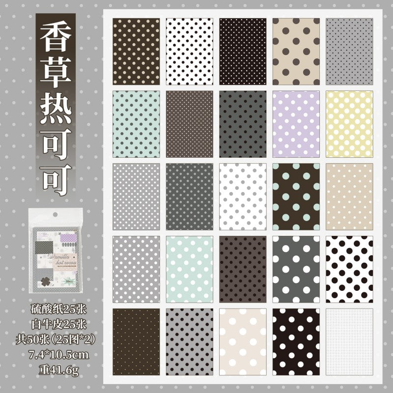 Dot Pattern Material Paper