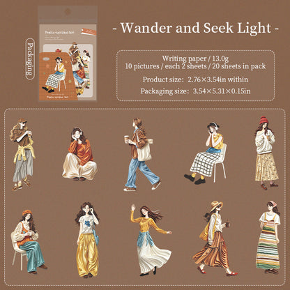Poetic Girl Series Sticker