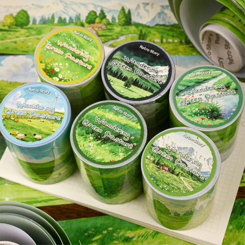 Grassland Wandering Series Washi Tape