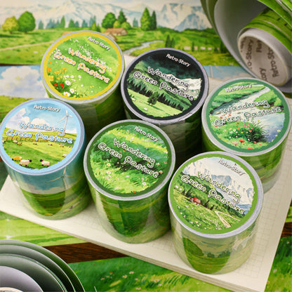 Grassland Wandering Series Washi Tape