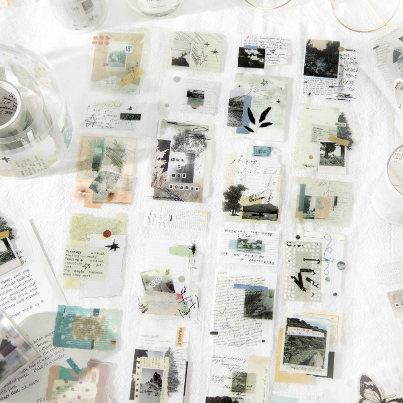 Freedom is the Wilderness Series Die Cutting PET Tape for journaling, scrapbooking and collage