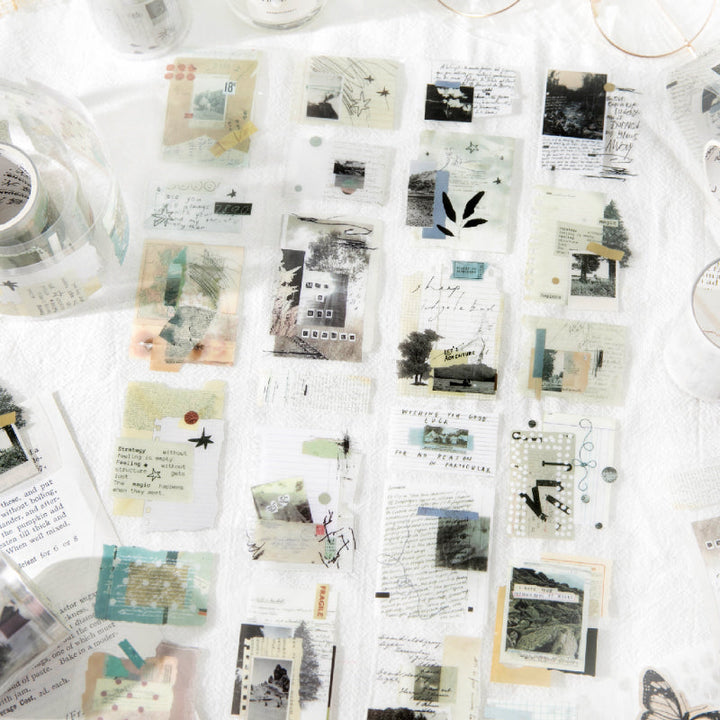 Freedom is the Wilderness Series Die Cutting PET Tape for journaling, scrapbooking and collage