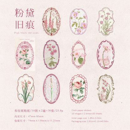 Flower Picking Collection Series Sticker