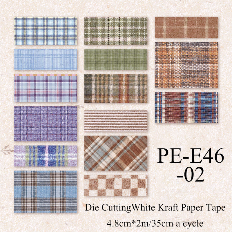 Time Weaving Machine Series Die Cutting White Kraft Paper Tape