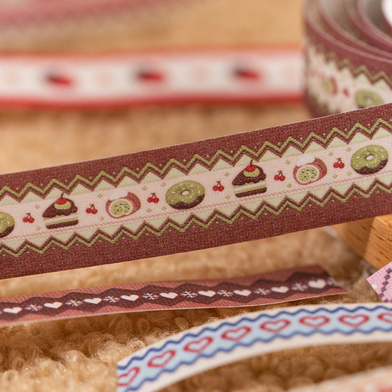 Fair Island Story Series Washi Tape Set featuring island designs for journaling, scrapbooking and collage