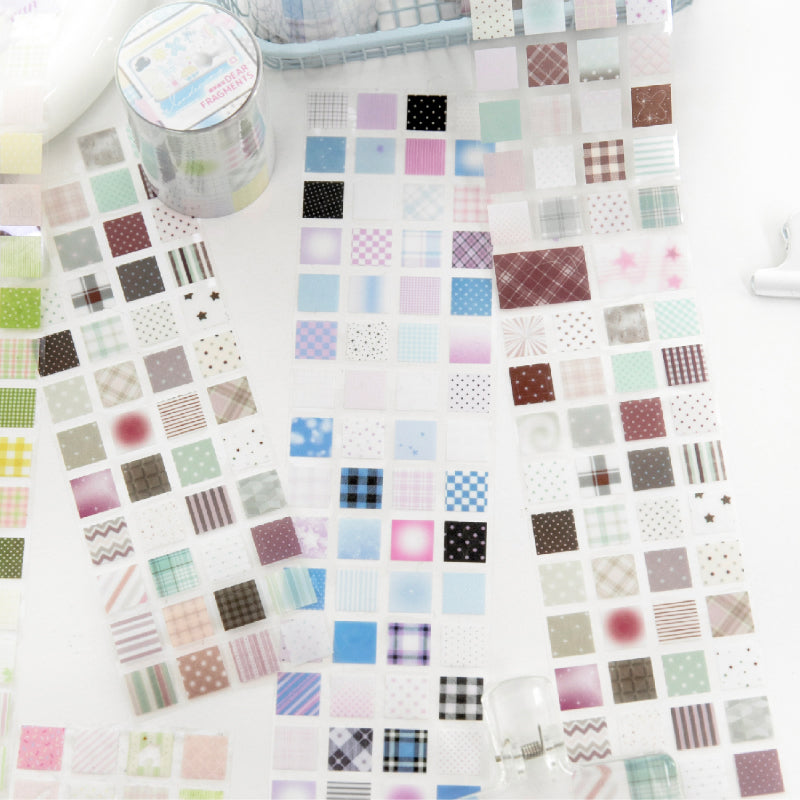 Walk Between Rooms Series Die Cutting PET Tape for journaling, scrapbooking and collage