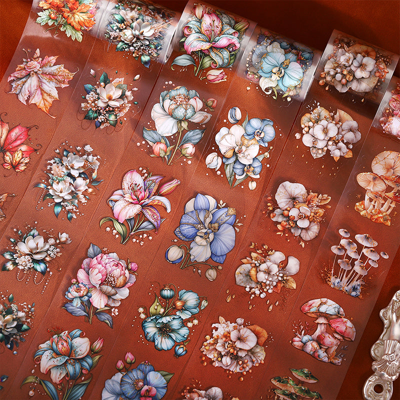 Flower Radiant Series Die Cutting PET Tape