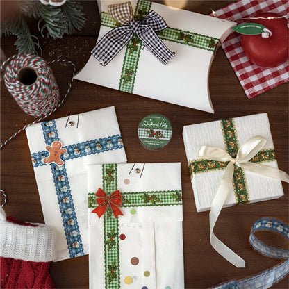 Christmas Plaid Series PET Tape