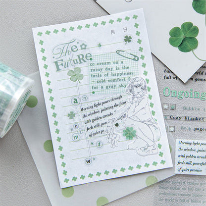 Frosty Love Series Die Cutting PET Tape for journaling, scrapbooking and collage