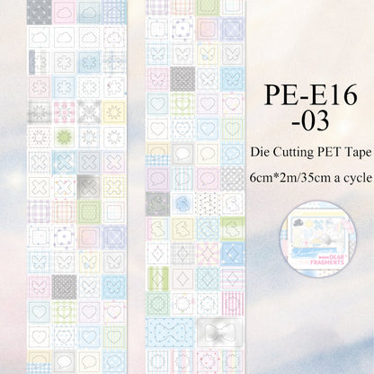 Walk Between Rooms Series Die Cutting PET Tape