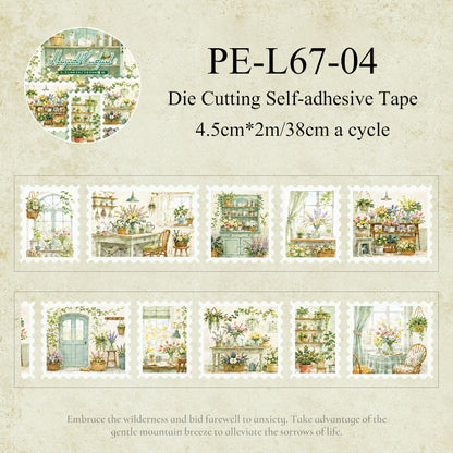 Evening Wind Knows Intent Series Die Cutting Self-adhesive Tape