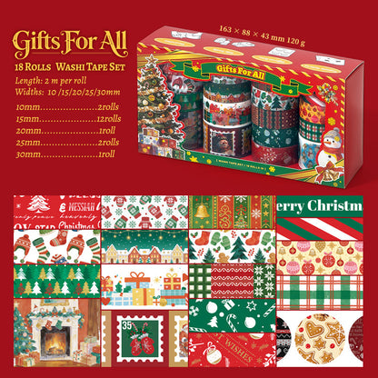 Christmas Theme Series Washi Tape Set