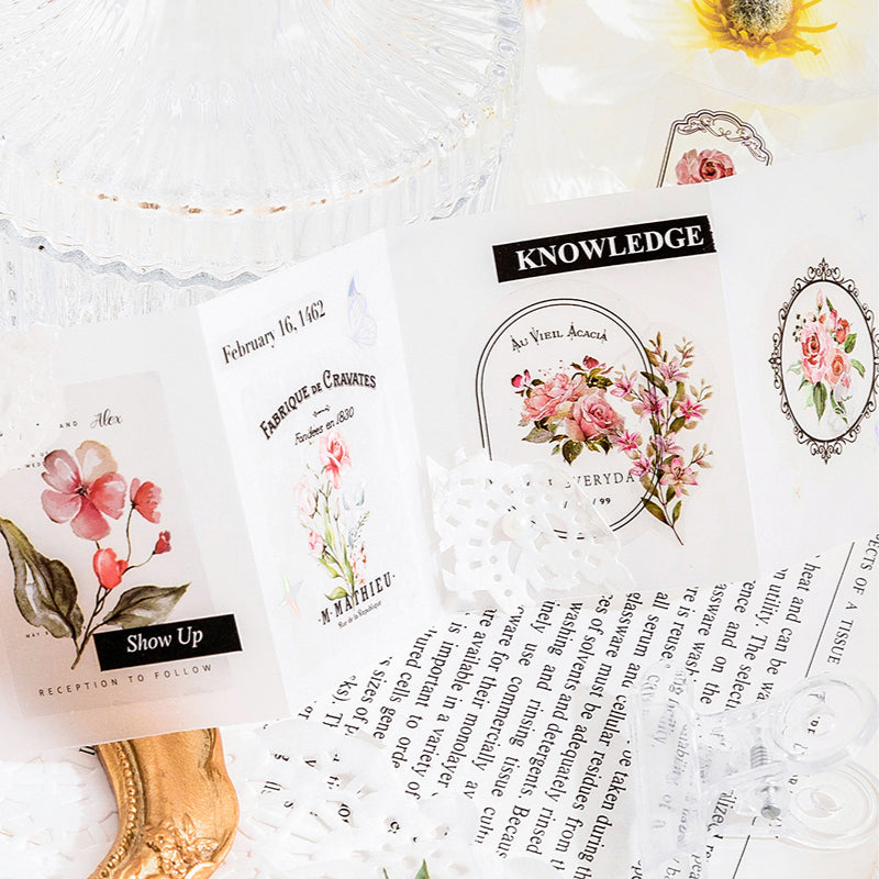 Floral notes Sticker