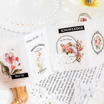 Floral notes Sticker