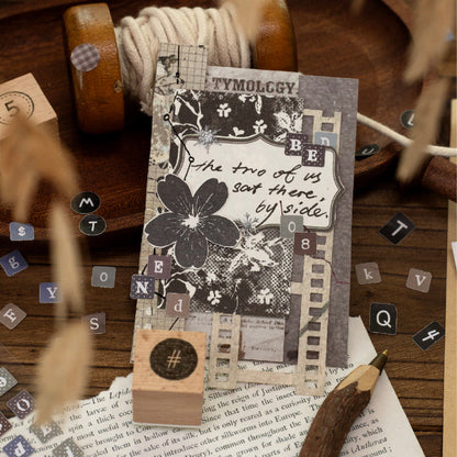 Character Series Sticker for journaling, scrapbooking and collage