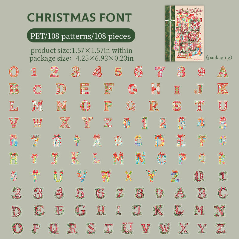 Christmas Wish Granting Series Sticker