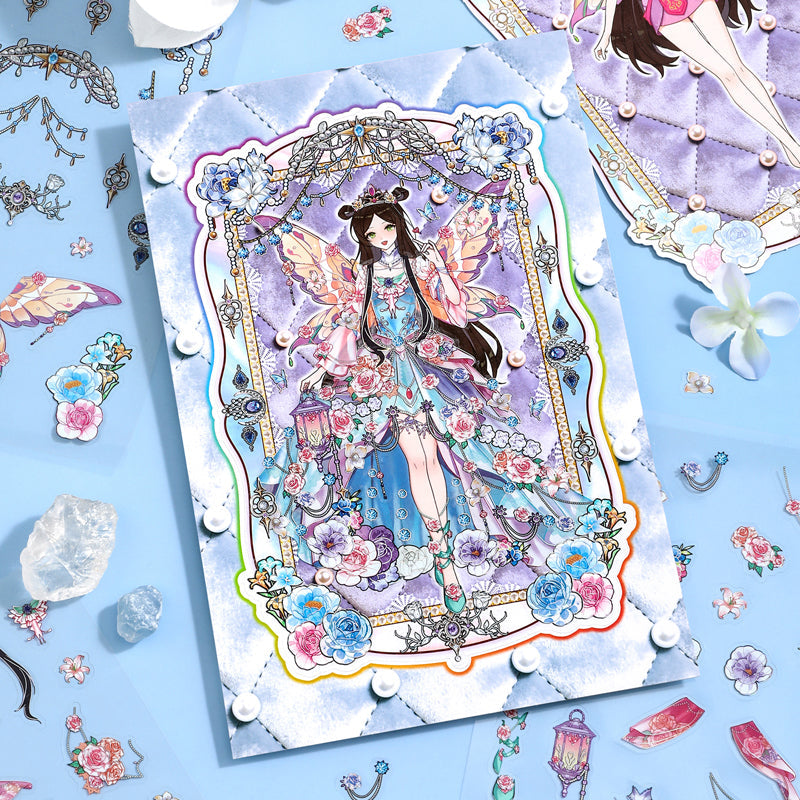 Yerolli Series 3D Sticker for journaling, scrapbooking and collage