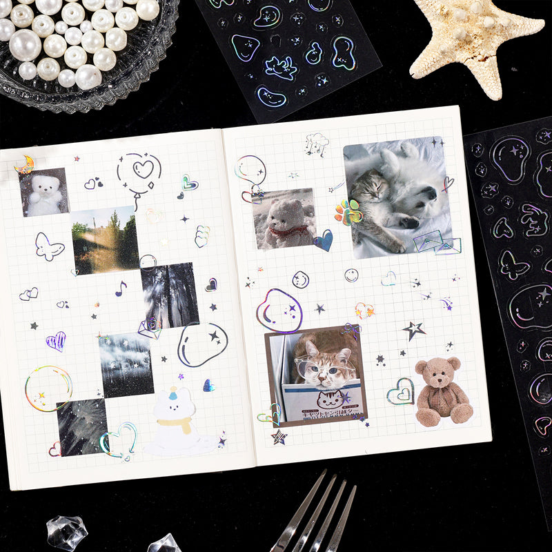 Instant Eternity Series Sticker for journaling, scrapbooking and collage