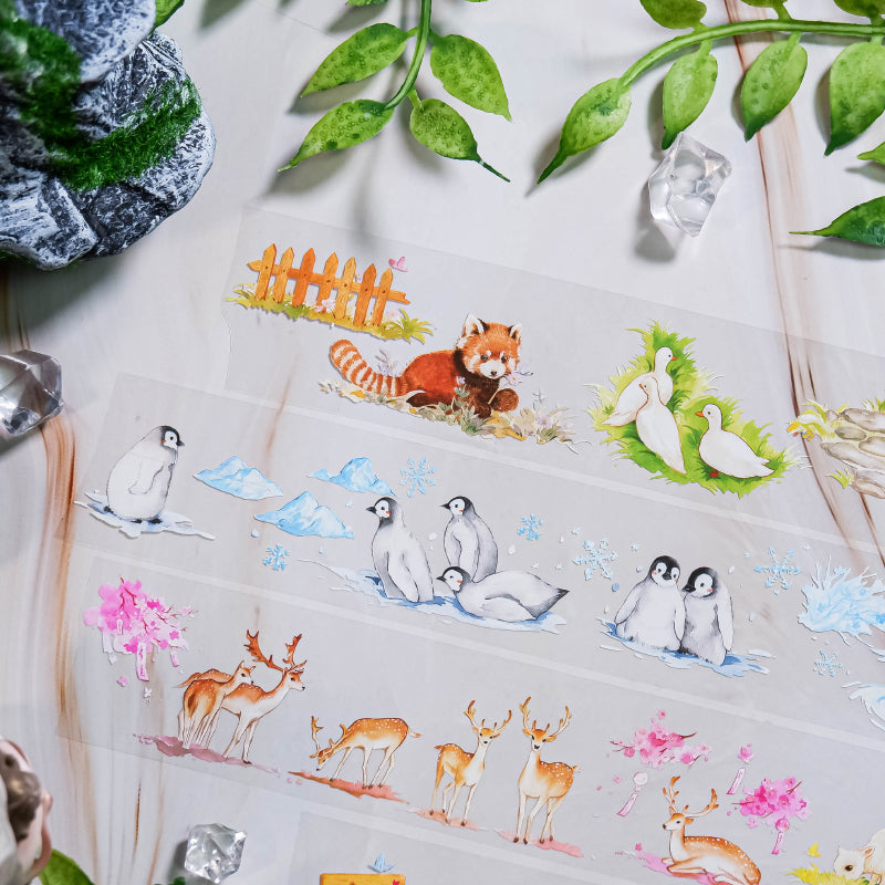 3.5cm*85cm Small Animals PET Tape