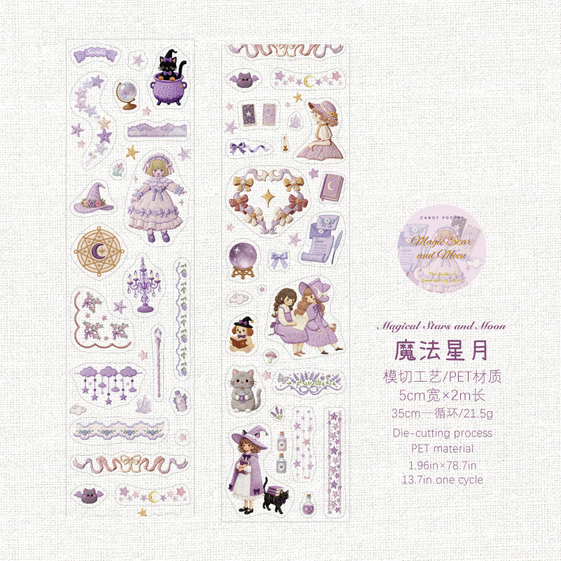 Embroidery Book Series Die Cutting PET Tape