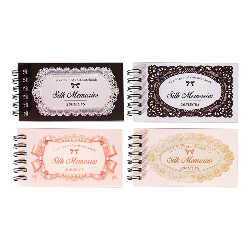 Silk Memory Series Sticker Book featuring book designs for journaling, scrapbooking and collage